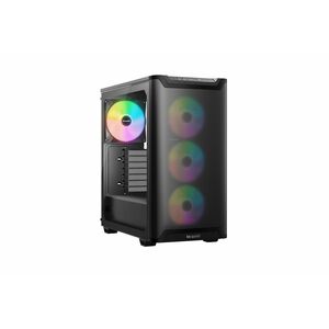 be quiet! Pure Base 501 Pure Base 501 LX Black Computergehäuse - ATX, Micro ATX, Mini ATX Motherboard Supported - Midi-Tow