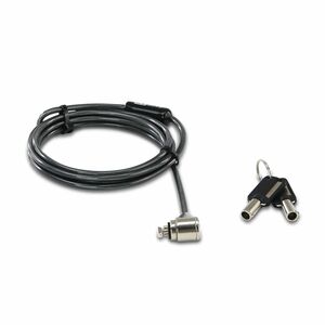 base xx Cable Lock For Notebook, Projector, Printer - 1.50 m Cable - Patented T-bar Lock - Anthracite - Zinc Alloy - For N