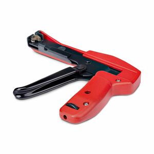 StarTech.com Cable Tie Installation Tool - TAA Compliant - 154.9 mm Length - Black, Red - S45C Steel, Aluminium Alloy, Alu