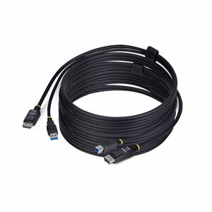 StarTech.com 10ft (3m) DisplayPort and USB 5Gbps KVM Cable, 4K 60Hz, Universally Compatible DP 1.2/USB 3.0 Combo Cable for