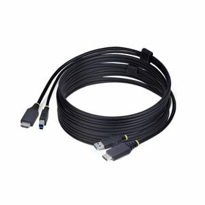 StarTech.com 10ft (3m) HDMI and USB 5Gbps KVM Cable, Up to 4K 60Hz, HDMI 2.0 and USB Combo Cable for KVM Switch - KVM cabl