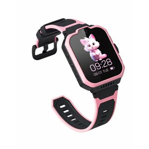 ZTE Watch K1 Pro Smartwatch - Pink Body Color - Silikon Band Material - Wireless LAN - 4G - LTE - Kamera - 4,6 cm (1,8 Zol