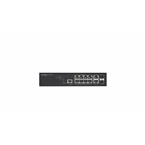 Lancom GS-2412P 10 Anschlüsse Verwaltbar Ethernet-Switch - Gigabit-Ethernet - 10/100/1000Base-T, 1000Base-X - 2 Unterstütz