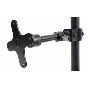 Zirkona Stangenbefestigung für Dock, Cradle, Peripheriegerät - max. 1,81 kg Traglast - 75 x 75 - VESA-Wandhalterungsnorm