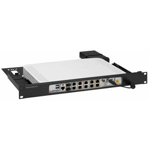 Kit de Mont Rack RACKMOUNT.IT PA-Rack 1U pour Firewall Profondeur de Rail - Jet Noir