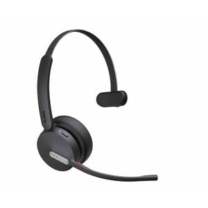 Yealink BH70 Wireless Over-the-head Mono Headset - Black - Microsoft Teams Certification - Monaural - 5000 cm - Bluetooth 