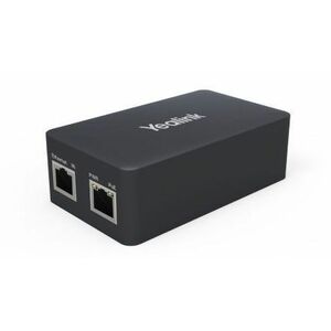 Yealink YLPOE30 PoE Injector - 120 V AC, 230 V AC Input - 54 V DC, 56 A Output - 1 x Ethernet Input Port(s)