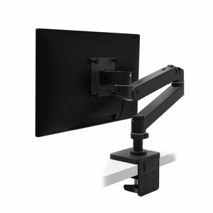LX Pro Desk Monitor Arm, Single Monitor Mount - Black