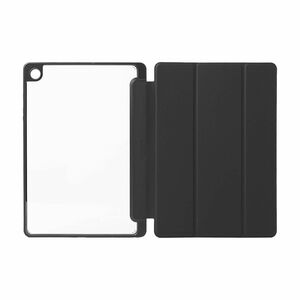 JT Berlin FolioCase Tasche (Folie) Samsung Galaxy Tab A9+ Tablet - Schwarz, Transparent - Robuster Rahmen, Stoßdämpfende Ecke