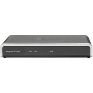 AudioCodes MediaPack MP-524 VoIP-Gateway - 3 x RJ-45 - 24 x FXS - Fast Ethernet, Ethernet, Gigabit-Ethernet - 1U Hoch - Ra