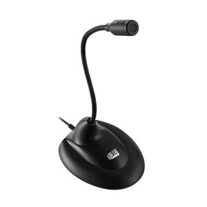 Adesso M1 Wired Condenser Microphone for Meeting Room, Conferencing - 1.83 m - 20 Hz to 20 kHz - 680 Ohm -38 dB - Omni-dir