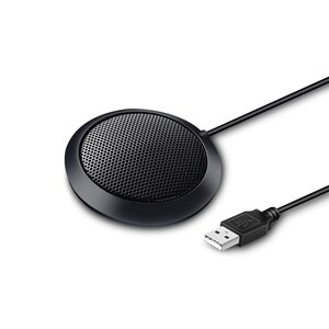 Adesso M3 Wired Condenser Microphone - 1.98 m - 80 Hz to 20 kHz - 680 Ohm -47 dB - Omni-directional - Table Mount - USB