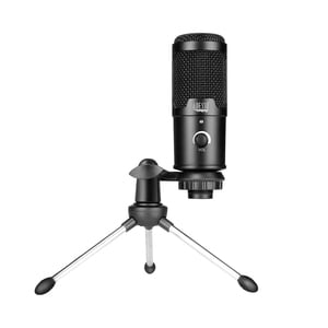 Adesso M4 Wired Condenser Microphone for Video Conferencing, Live Streaming, Meeting Room - 100 Hz to 18 kHz - 680 Ohm -42