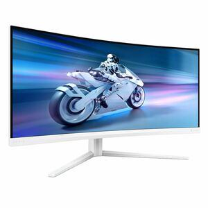 Evnia 34M2C5501A 34" Class UW-QHD Curved Screen LCD Monitor - 21:9 - 86.4 cm (34") Viewable - Fast Vertical Alignment (VA)