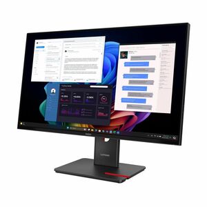 Lenovo ThinkVision T27UD-40 27" Class 4K UHD LED Monitor - 16:9 - Eclipse Black - 68.6 cm (27") Viewable - In-plane Switch
