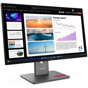 Lenovo ThinkVision P24Q-40 24" Class WQHD LED Monitor - 16:9 - Raven Black - 60.5 cm (23.8") Viewable - In-plane Switching