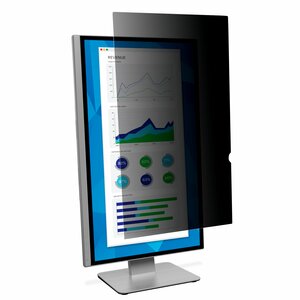 3M Anti-glare Privacy Screen Filter - Black, Matte - For 54.6 cm (21.5") Widescreen LCD Monitor - 16:9 - Blue Light Reduct