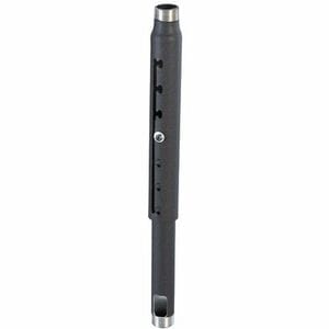 ITB - Colonna estensibile in alluminio per installazioni a soffitto di schermi e proiettori - portata 220Kg. - colore nero