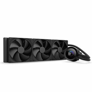 NZXT Kraken Plus 360 RL-KN360-B2 Cooling Fan/Radiator/Pump - Processor - 120 mm Maximum Fan Diameter - 3 x Fan(s) - 124.83
