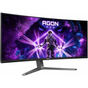 AOC AGON PRO AG346UCD 34" Aula WQHD Ecrã curvo Monitor OLED para jogos - 86,4 cm (34") Viewable - OLED - 3440 x 1440 - Com