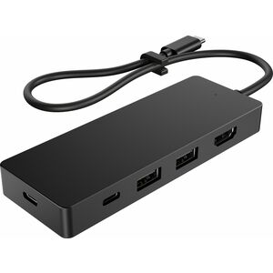 HP A/V Adapter - 1 x USB Type C - Male - 1 x HDMI Digital Audio/Video - Female, 2 x USB Type A - Female, 2 x USB Type C - 