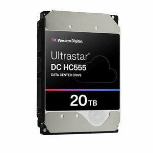 Western Digital Ultrastar DC HC555 WUH722020CLE6L1 20 TB Hard Drive - 3.5" Internal - SATA (SATA/600) - Storage Server Dev