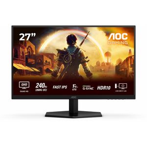 AOC Q27G42ZE 27" Aula WQHD Monitor LED para jogos - 16:9 - Preto, Vermelho - 68,6 cm (27") Viewable - Fast IPS - WLED Luz 