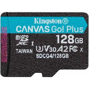 Kingston Canvas Go! Plus 128 GB microSDXC - 1 - 200 MB/s Leitura