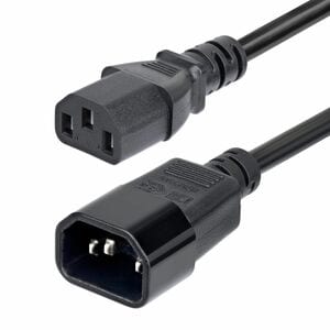 StarTech.com Power Extension Cord - 4.57 m - Europe - For PDU, UPS, Server, Monitor, Printer, Workstation, A/V Equipment, 