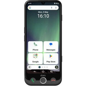 Doro Aurora A31 DSB-0560 128 GB Smartphone - 15.5 cm (6.1") 1560 x 720 - Octa-core (8 Core) 2 GHz - 6 GB RAM - Android 14 