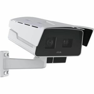 AXIS P1518-LE 8 Megapixel / 2 Megapixel Outdoor 4K Network Camera - Colour - Box - White - TAA Compliant - Infrared Night 