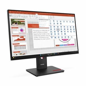 Lenovo ThinkVision T27-40 27" Class Full HD LED Monitor - 16:9 - Eclipse Black - 68.6 cm (27") Viewable - In-plane Switchi