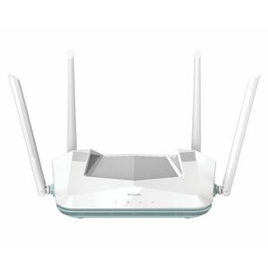 D-Link EAGLE PRO AI R32 Wi-Fi 6 IEEE 802.11 a/b/g/n/ac/ax Ethernet Wireless Router - Dual Band - 2.40 GHz ISM Band - 5 GHz