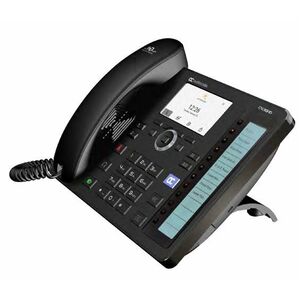 AudioCodes C436HD IP Phone - Corded - Corded/Cordless - Wi-Fi - Black - VoIP - 10.9 cm (4.3") LCD - PoE Ports