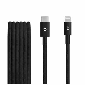 Beats by Dr. Dre 1.50 m (59.06") Lightning/USB-C Data Transfer Cable - Black