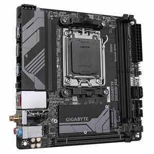 GIGABYTE Ultra Durable B650I AX Gaming Desktop Motherboard - AMD B650 Chipset - Socket AM5 - Mini ITX - Ryzen 7 Processor 