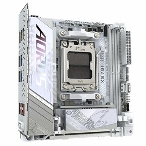 GIGABYTE Ultra Durable X870I AORUS PRO ICE Gaming Desktop Motherboard - AMD X870 Chipset - Socket AM5 - Mini ITX - Ryzen 7