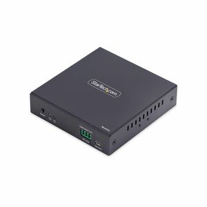 StarTech.com KVM Extender Receiver - Wired - 4K - 3840 x 2160 Maximum Video Resolution - 1 x Network (RJ-45) - 1 x USB - 1