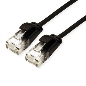 Roline 1 m Category 6a Network Cable - 1 Piece - Cable for Network Device, Patch Panel - First End: 1 x RJ-45 Network - Ma
