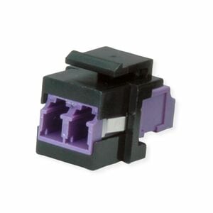 Roline Network Adapter - 2x LC Network - Male - 2x LC Network - Male - Black