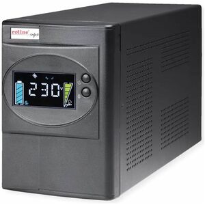 Roline LineSecure Line-interactive UPS - 2 kVA/1.60 kW - Tower - AVR - 3 Minute Stand-by - 230 V AC Input - 230 V AC Outpu