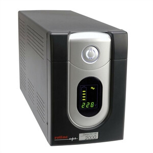Roline DesignSecure Line-interactive UPS - 2 kVA/1.20 kW - 2 Minute Stand-by - 230 V AC Input - 230 V AC Output - 6 x IEC 