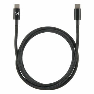 MOBILIS 1 m USB-C Data Transfer Cable - Cable for Smartphone, Notebook, Tablet - First End: 1x USB Type C - Male - Second 