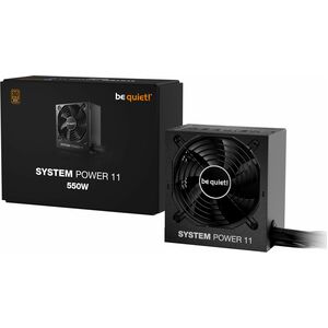 be quiet! System Power 11 S11-550W EPS12V, ATX 3.1 Stromversorgung - 550 W - Schwarz - Intern - 120 V AC, 230 V AC Eingang
