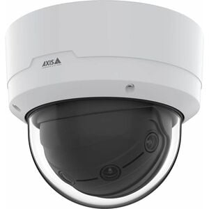 AXIS Q4809-PVE 12 Megapixel Outdoor Network Camera - Colour - Dome - White - TAA Compliant - Infrared Night Vision - H.264