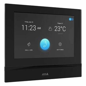 AXIS I5304 17,8 cm (7 Zoll) Funkstation mit Monitor (Zweitmonitor) - TAA-konform - Touchscreen LCD - Full-duplex - Plastik