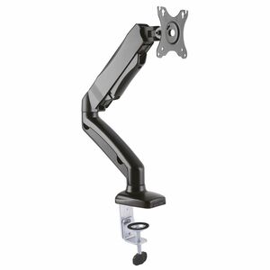 Value Mounting Arm for LCD Monitor - Black - Height Adjustable - 1 Display(s) Supported - 6.50 kg Load Capacity - 75 x 75,