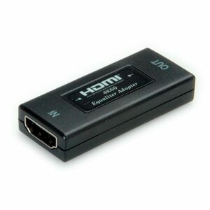 Value Signal Amplifier - Black - 3840 x 2160 - 340 MHz Maximum Video Bandwidth - 20 m Maximum Operating Distance - 1 x HDM