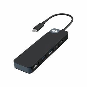 Hyper HyperDrive HD4101BKGL USB Type C Docking Station for Monitor, Notebook, Tablet PC, Hard Drive, Keyboard - Charging C