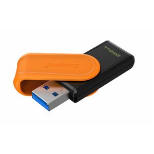 Kingston DataTraveler Exodia S 256 GB USB 3.2 (Gen 1) Flash Drive - Black, Orange - 1
